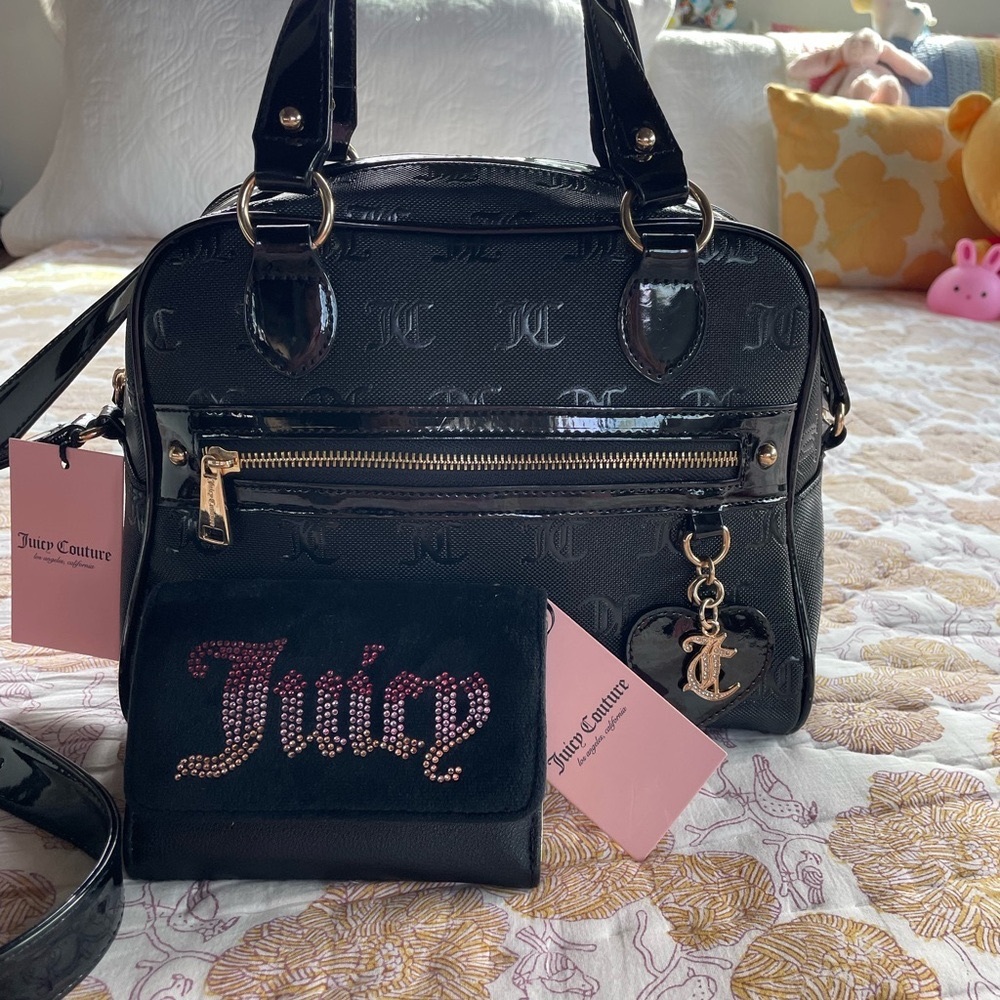BUNDLE ‼️BNWT🎉🌹JUICY COUTURE HAND BAG/PURSE & WALLET🌹